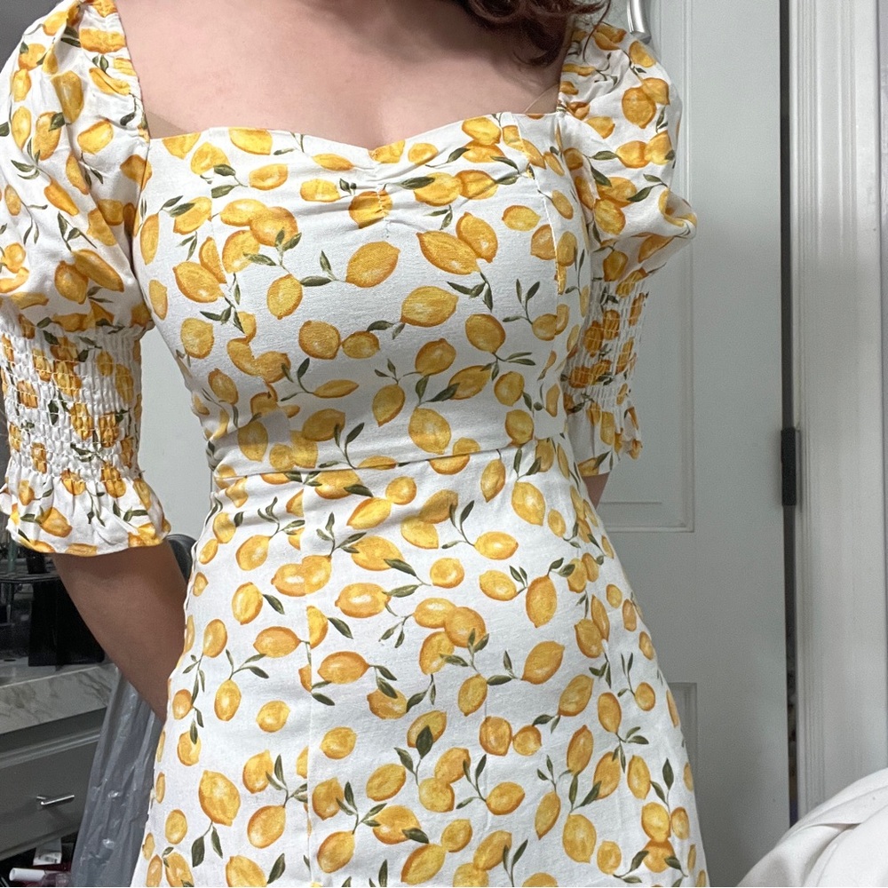 Lemon Mini Dress 🍋